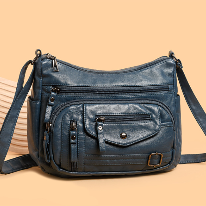 Bolso bandolera tejido