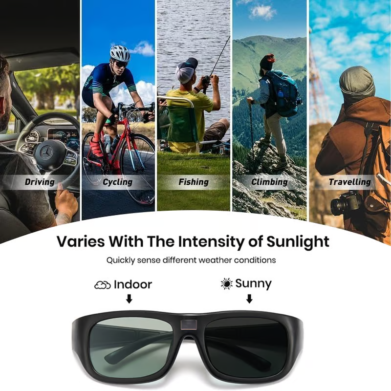 🔥OFERTA DEL DÍA DEL PADRE🔥 - Gafas de sol fotocromáticas polarizadas inteligentes