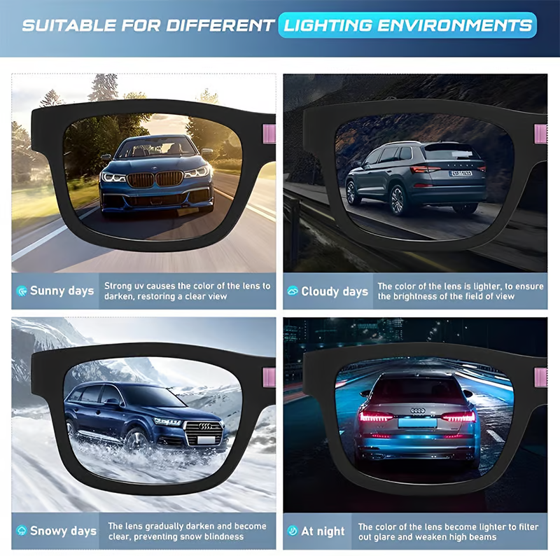 🔥OFERTA DEL DÍA DEL PADRE🔥 - Gafas de sol fotocromáticas polarizadas inteligentes