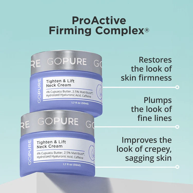 GoPure - Crema reafirmante y antiarrugas
