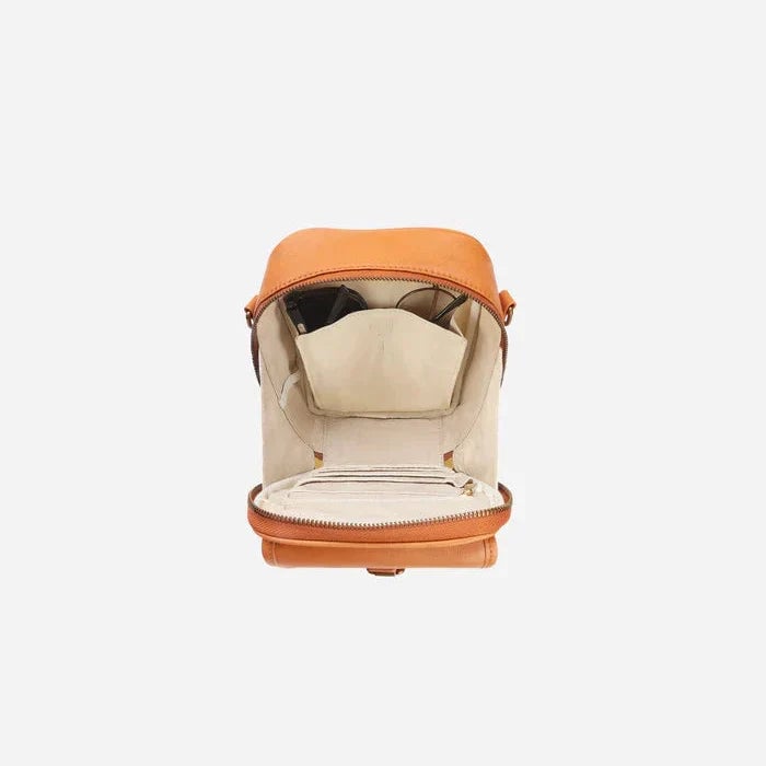 Bolso bandolera de piel