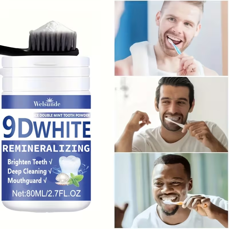 Polvo blanqueador de dientes