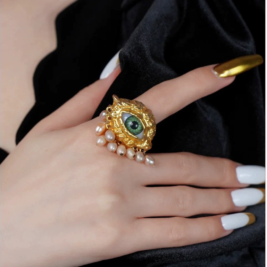 Joyas con borlas de cuentas con temperamento