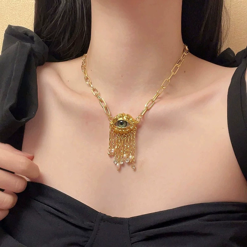 Joyas con borlas de cuentas con temperamento