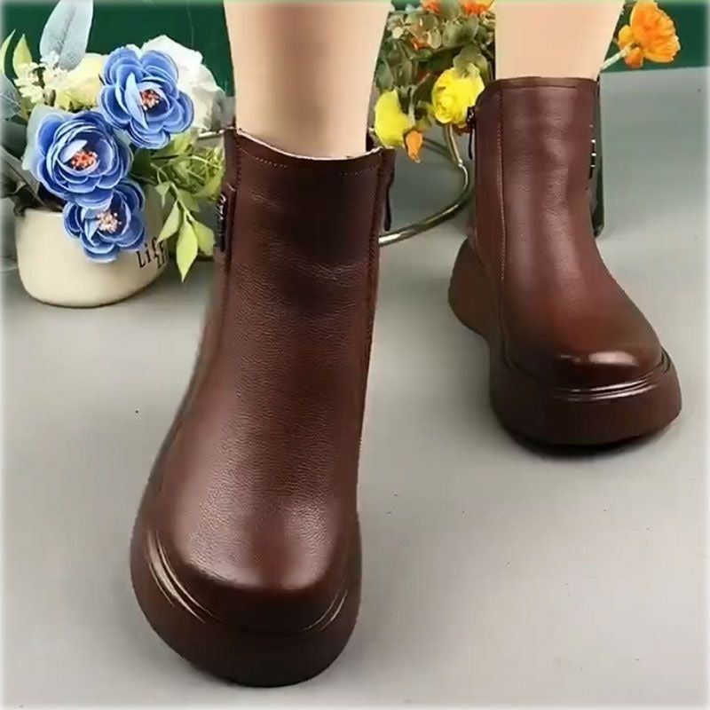 Botines de Mujer con Suela Gruesa y Diseño Moderno