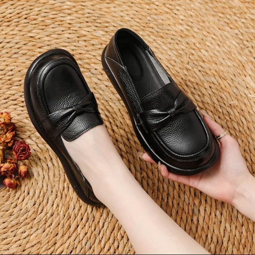 Mocasines de Mujer con Moño