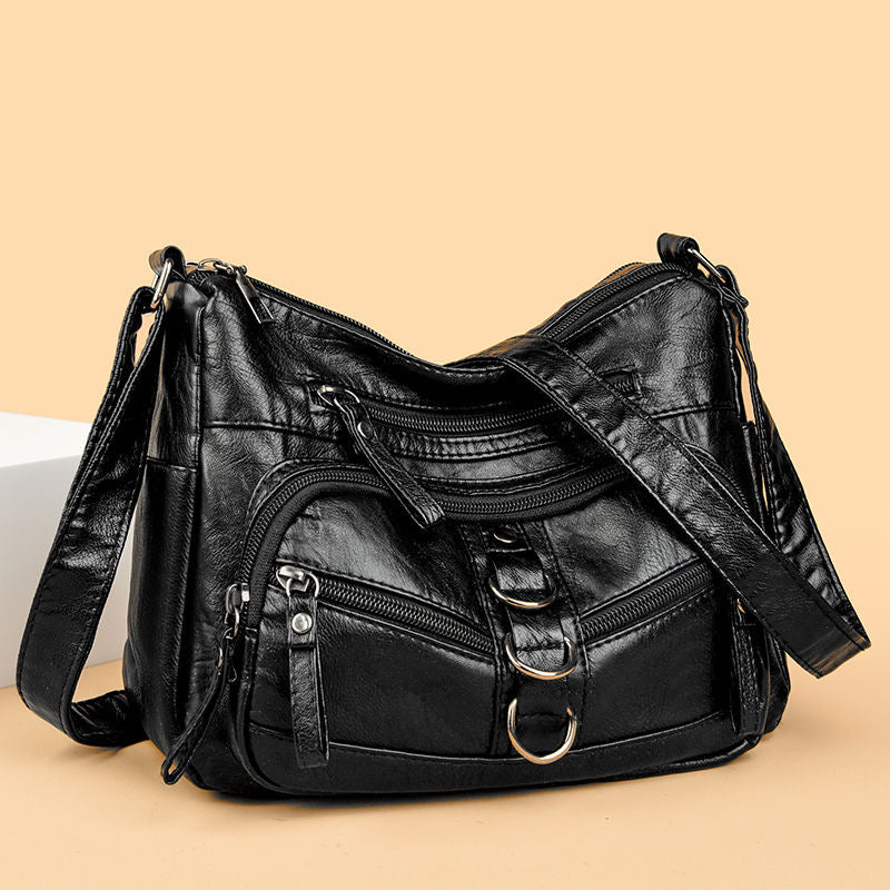 Bolso bandolera con hebilla vintage