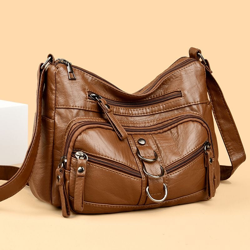Bolso bandolera con hebilla vintage