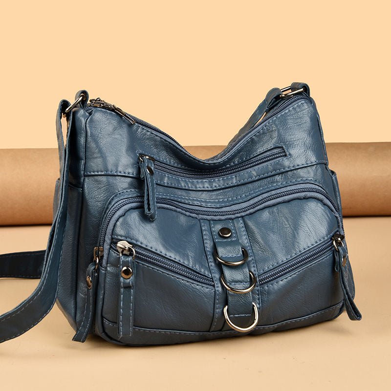 Bolso bandolera con hebilla vintage