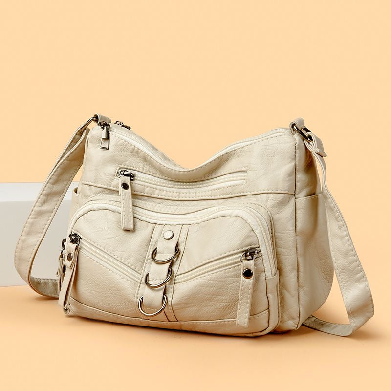 Bolso bandolera con hebilla vintage