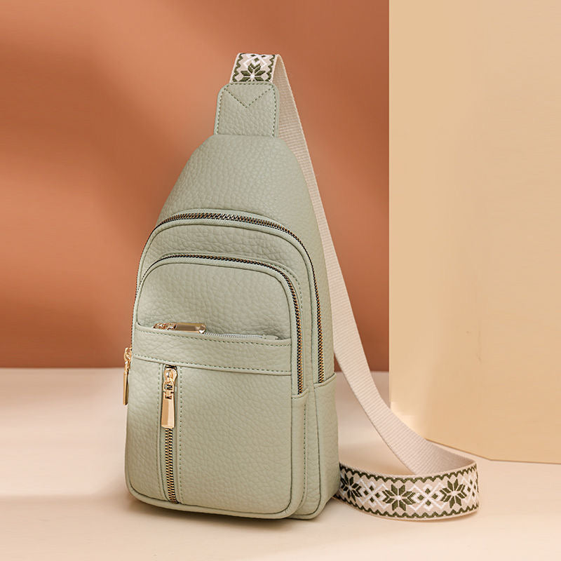 Bolso cuadrado pequeño estampado