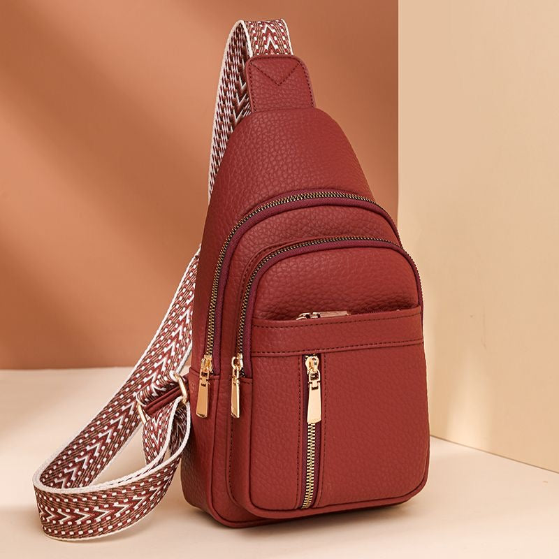 Bolso cuadrado pequeño estampado