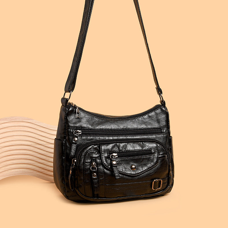 Bolso bandolera tejido