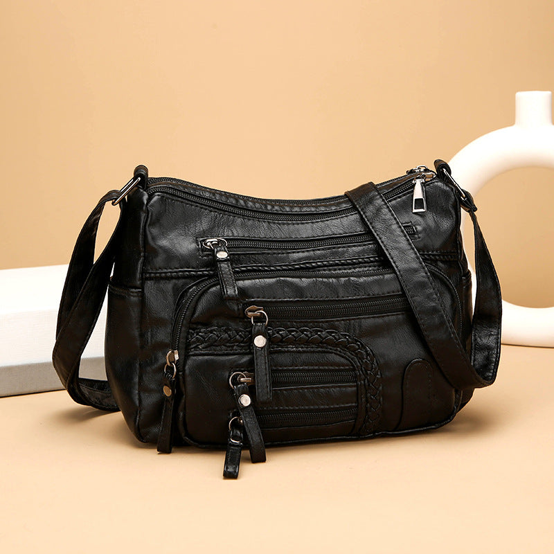 ModaEstila™ | Bolso bandolera 100% piel auténtica