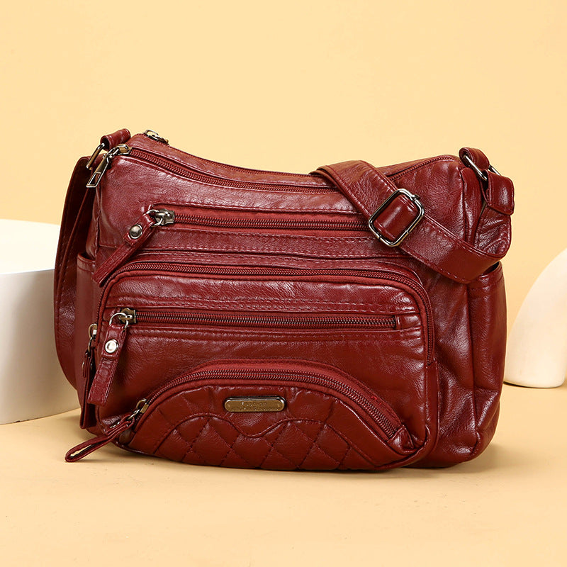 ModaEstila™ | Bolso bandolera casual de piel suave