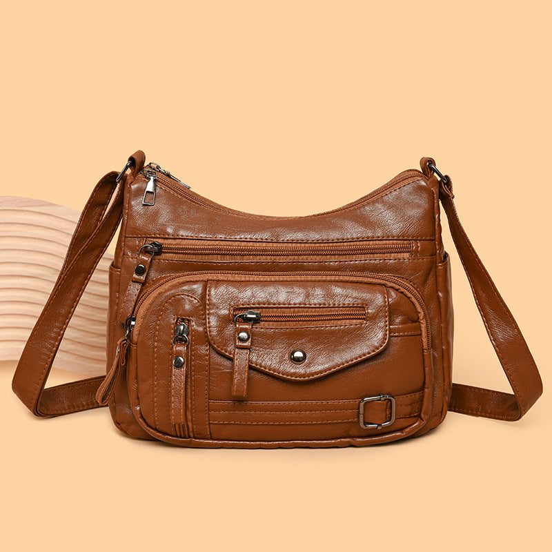 Bolso bandolera tejido