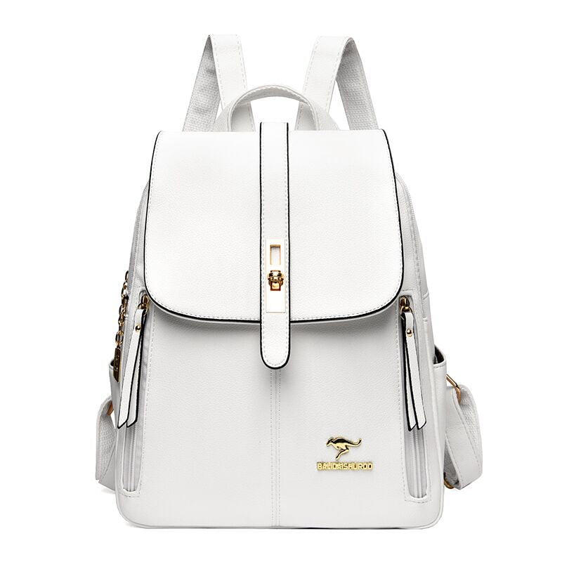 Mochila de cuero