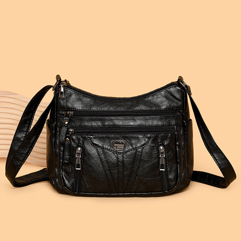 Bolso bandolera sencillo de varias capas