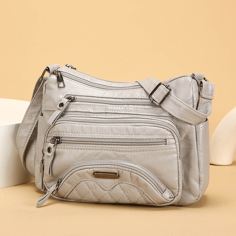 ModaEstila™ | Bolso bandolera casual de piel suave