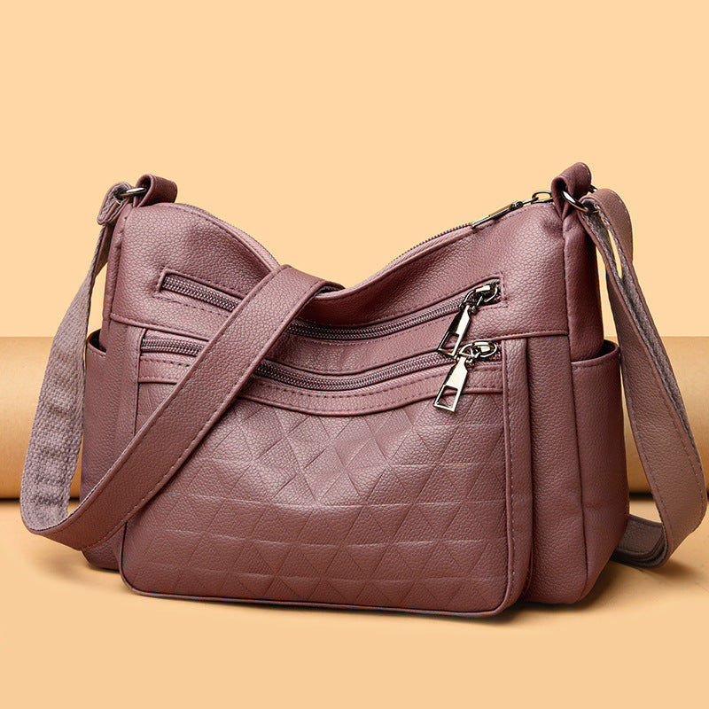 ModaEstila™ | Bolso de cuero retro con estilo