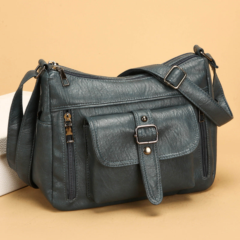 Bolso vintage de piel suave