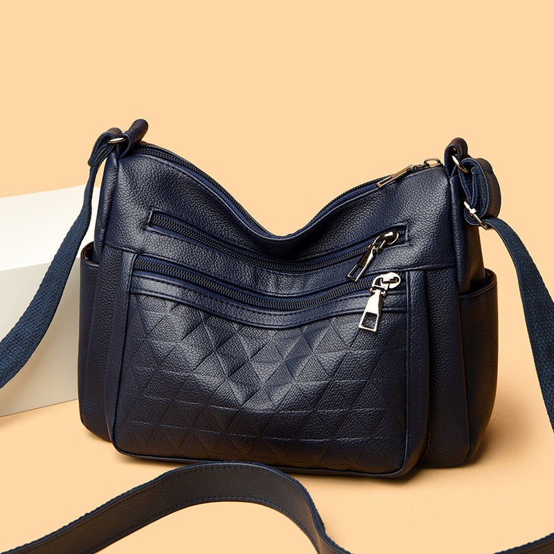 ModaEstila™ | Bolso de cuero retro con estilo