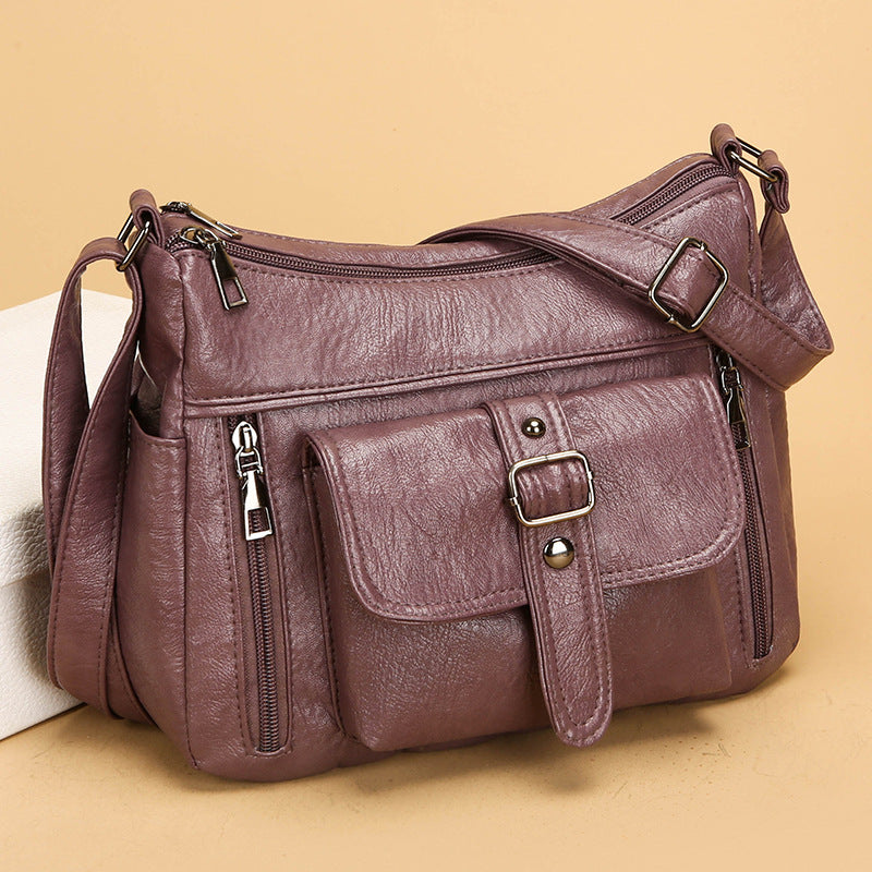 Bolso vintage de piel suave