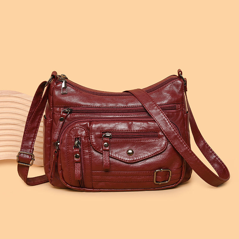 Bolso bandolera tejido