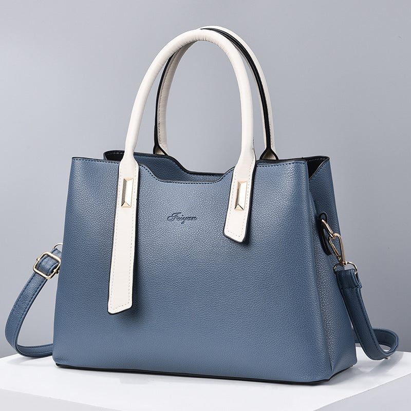 Bolso de mano de cuero de moda