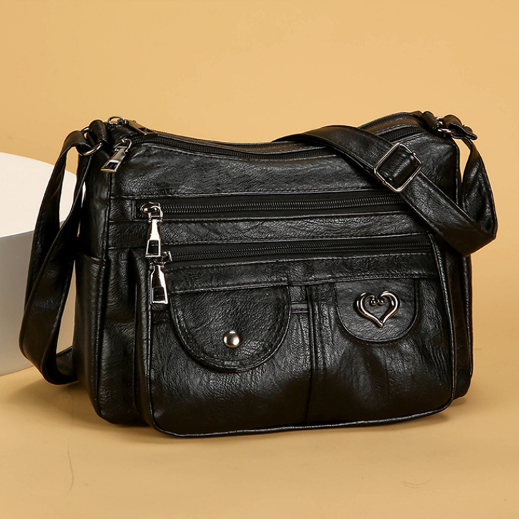 ModaEstila™ | Bolso bandolera sencillo de piel suave