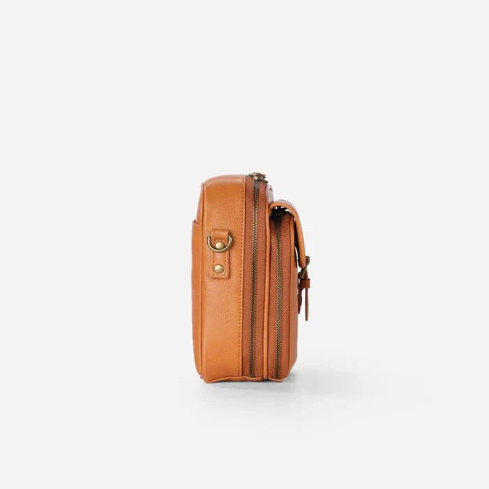 Bolso bandolera de piel