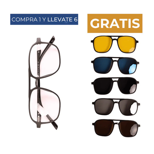 Gafas multifunción 6 en 1 + regalos exclusivos