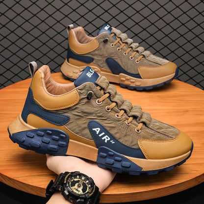 AIR-Zapatillas de cuero casuales