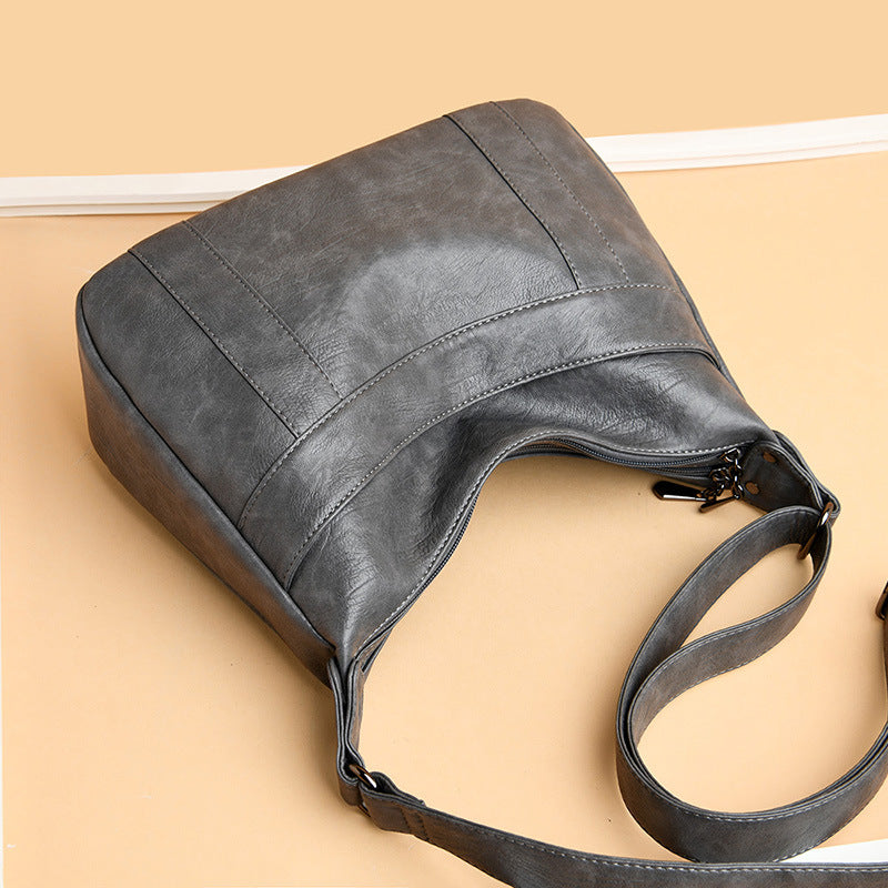 Bolso grande de mujer de piel suave y elegante