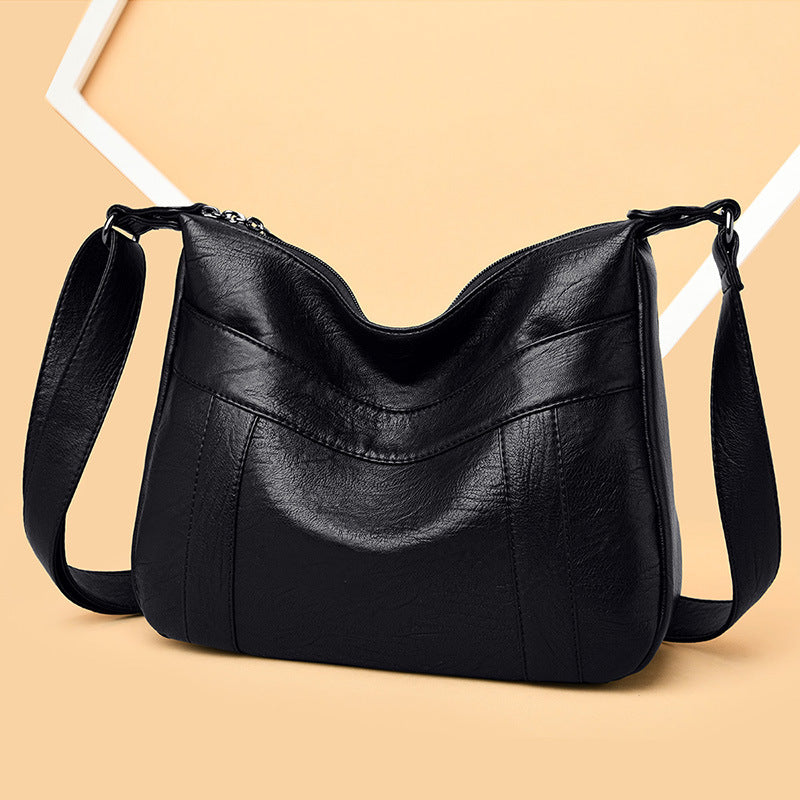 Bolso grande de mujer de piel suave y elegante
