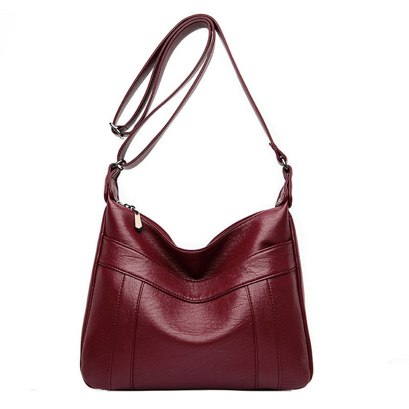 Bolso grande de mujer de piel suave y elegante