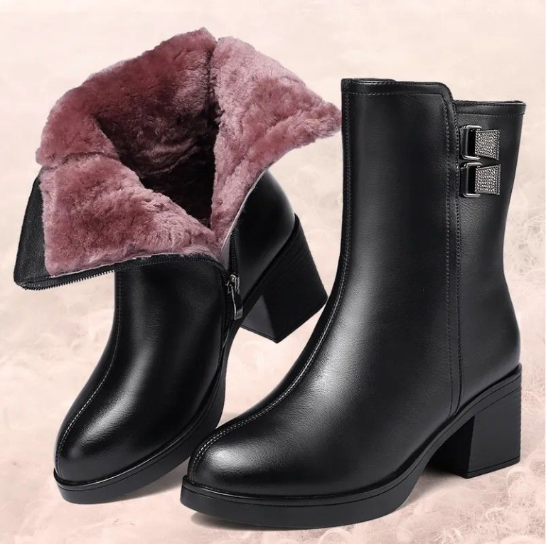 Botas a media pantorrilla para el invierno 2025