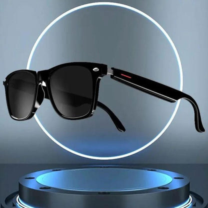 Gafas inteligentes con auriculares inalámbricos para escuchar música y hacer llamadas