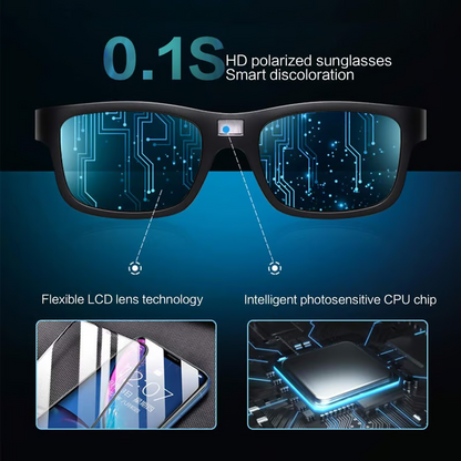 🔥OFERTA DEL DÍA DEL PADRE🔥 - Gafas de sol fotocromáticas polarizadas inteligentes