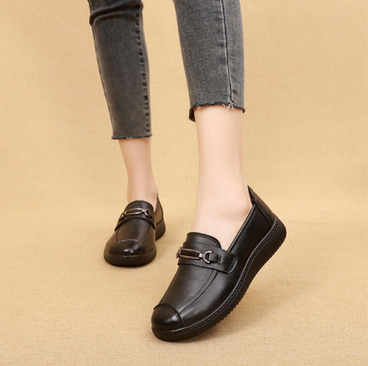Zapatos Cómodos de Cuero para Mujer