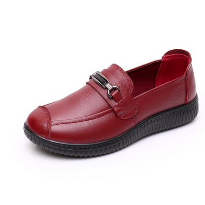 Zapatos Cómodos de Cuero para Mujer