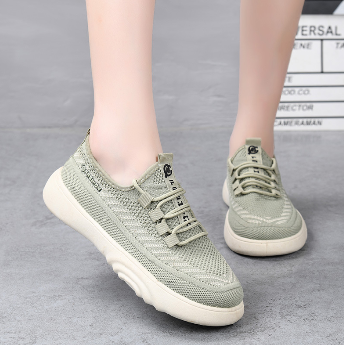 Zapatos casuales transpirables y suaves para mujer