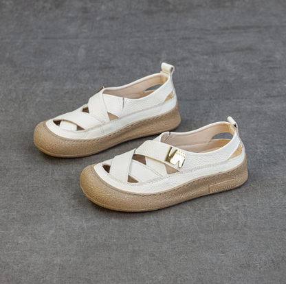 Zapatos de Piel Suaves y Cómodos para Mujer