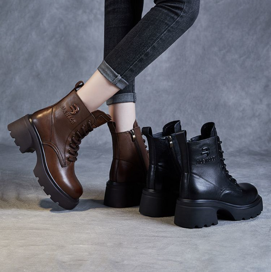Botines Cómodos de Mujer con Plataforma