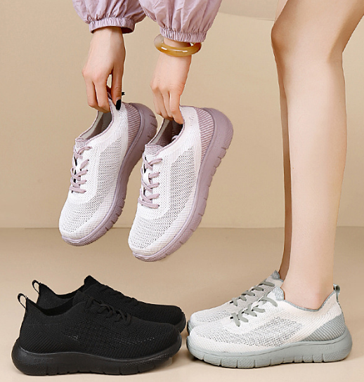 Tenis Transpirables para Mujer Ligeros y Cómodos