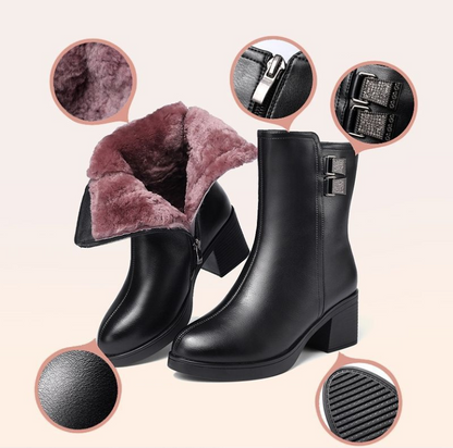 Botas a media pantorrilla para el invierno 2025