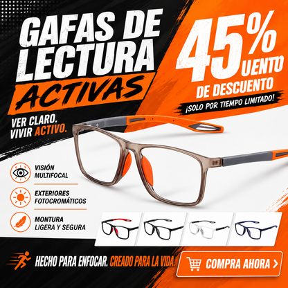 Gafas de lectura TR ultraligeras con filtro azul