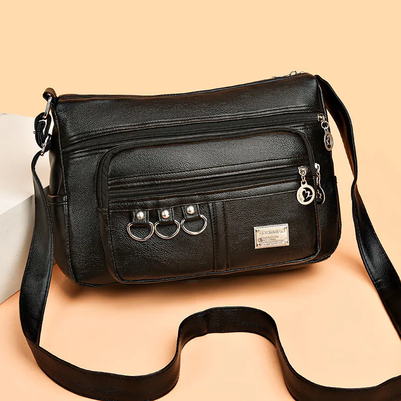 Bolso de piel para mujer versátil