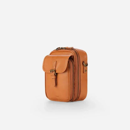 Bolso bandolera de piel