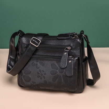 Bolso bandolera 100% de piel suave